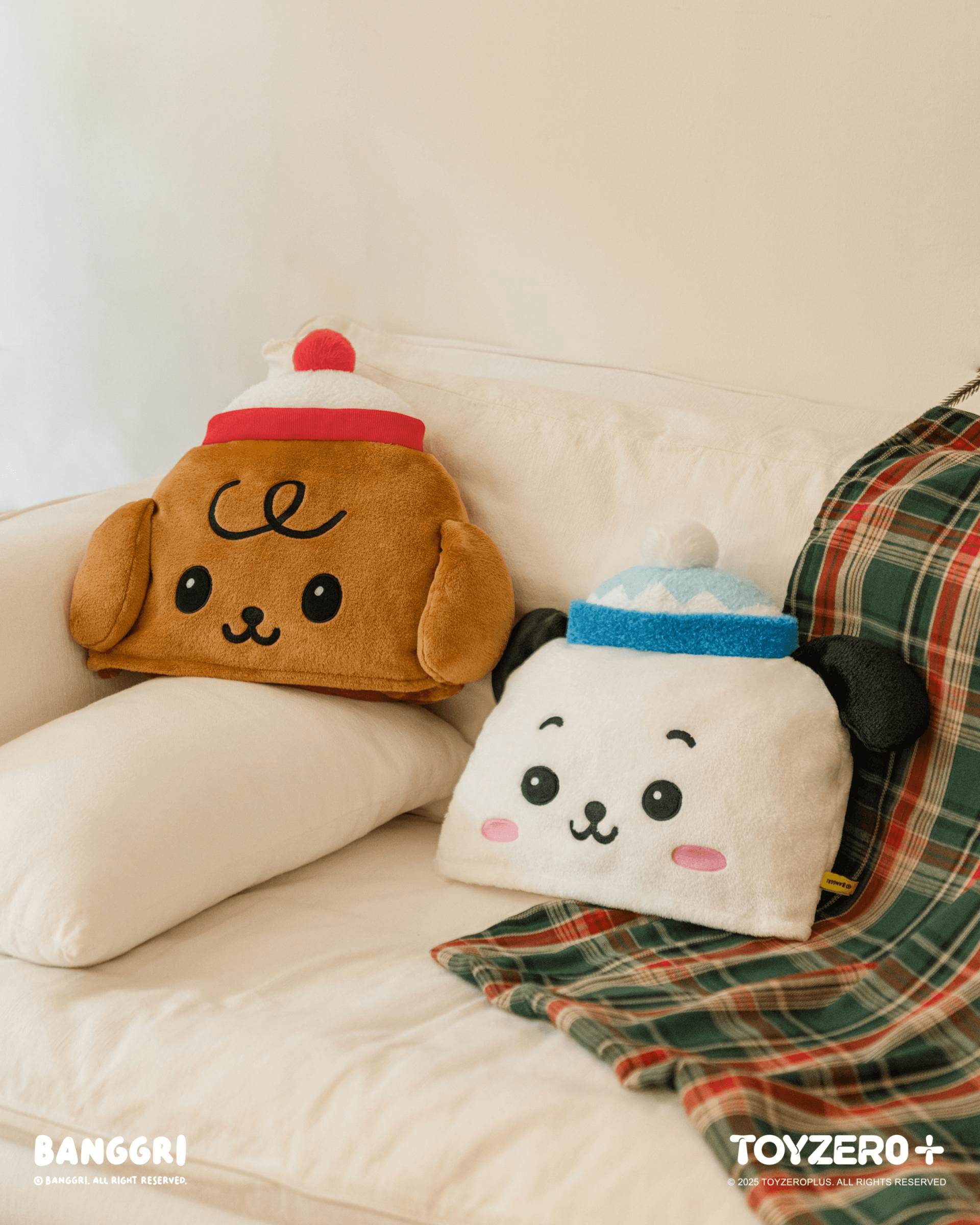 BANGGRI Winter Series - Character Blanket (Banggri ver.) | 6978531762138