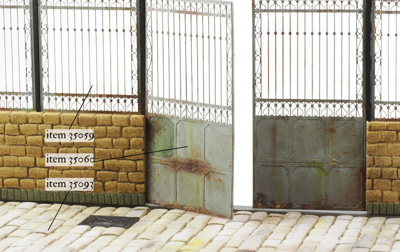 Matho 1/35 Metal Fence Set B - Gate | 5907747901636