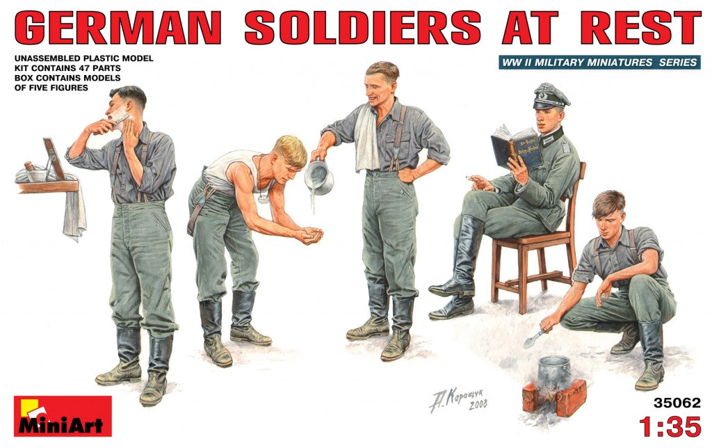 MiniArt German Soldiers at Rest (1/35) | 4820041101018