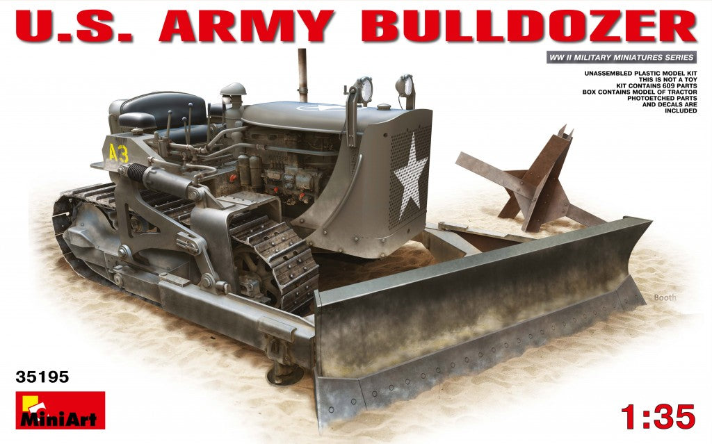 Miniart 1/35 U.S. Army Bulldozer | 4820183310224
