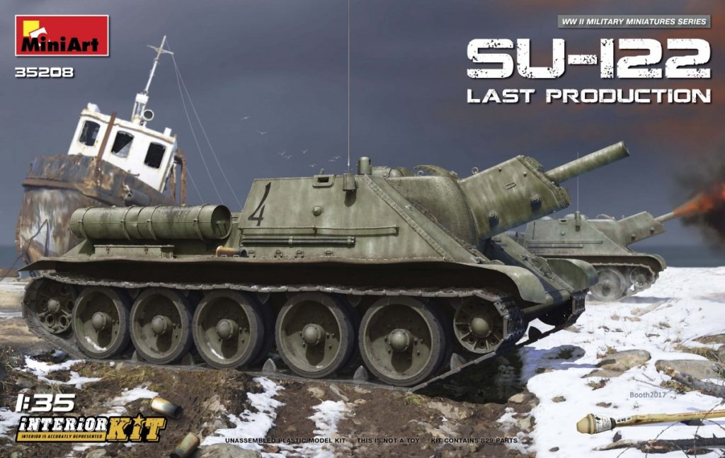 MiniArt 1/35 SU-122 (Last Production) Interior Kit | 4820183311269