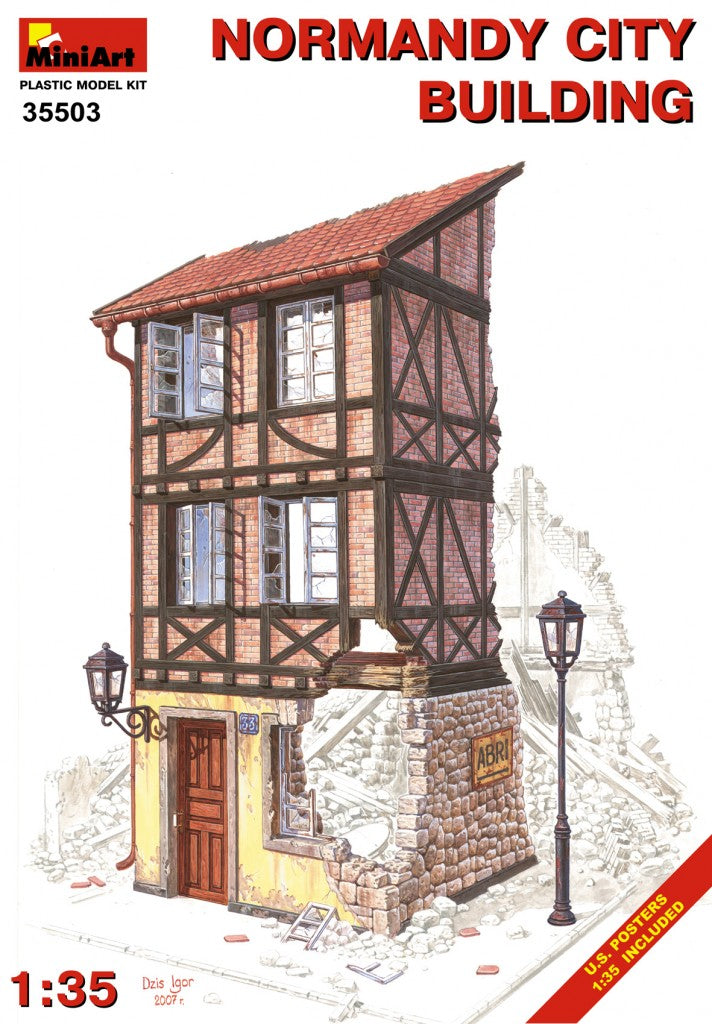 MiniArt Normandy City Building (1/35) | 4820041100608