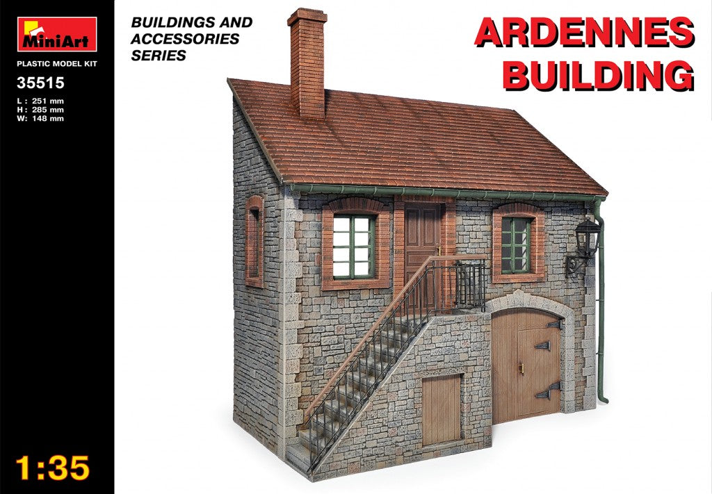 MiniArt Ardennes Building (1/35) | 4820041102497