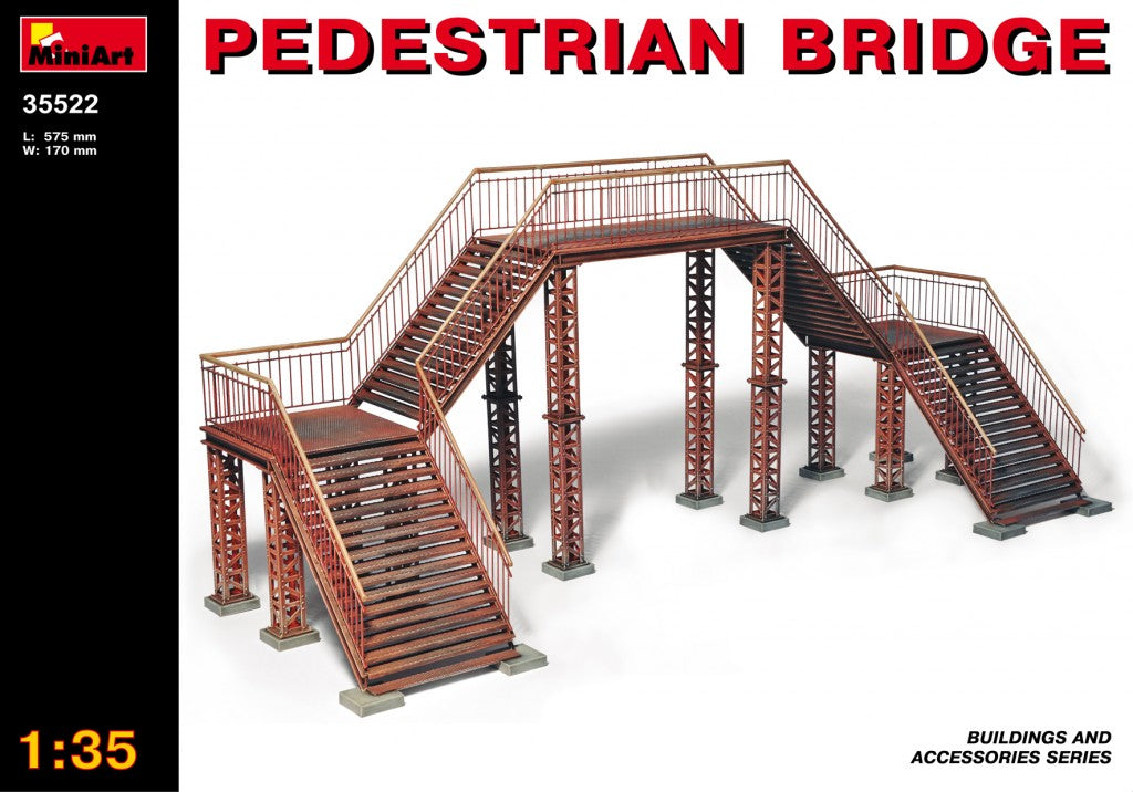 MiniArt Pedestrian Bridge (1/35) | 4820041101681