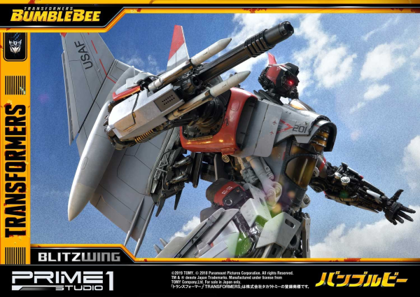 Prime 1 Studio Museum Masterline Transformers: Bumblebee (Film) Blitzwing EX Version(4562471908088)(4562471908088)