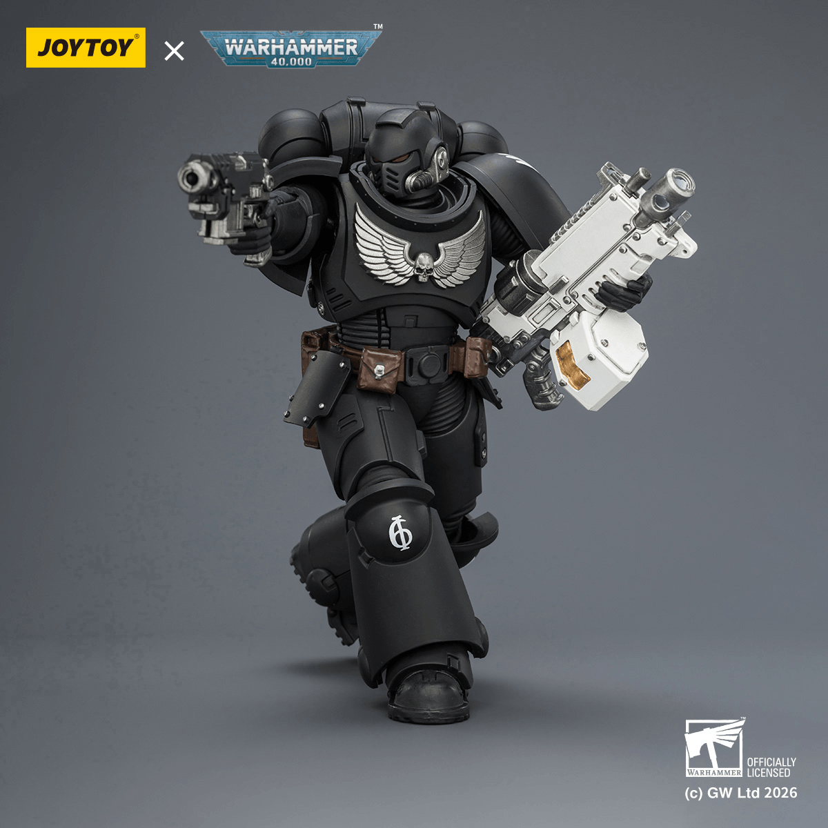 Iron Hands Intercessor with Bolt Rifle, Bolt Pistol and Chainsword | 6927054403837