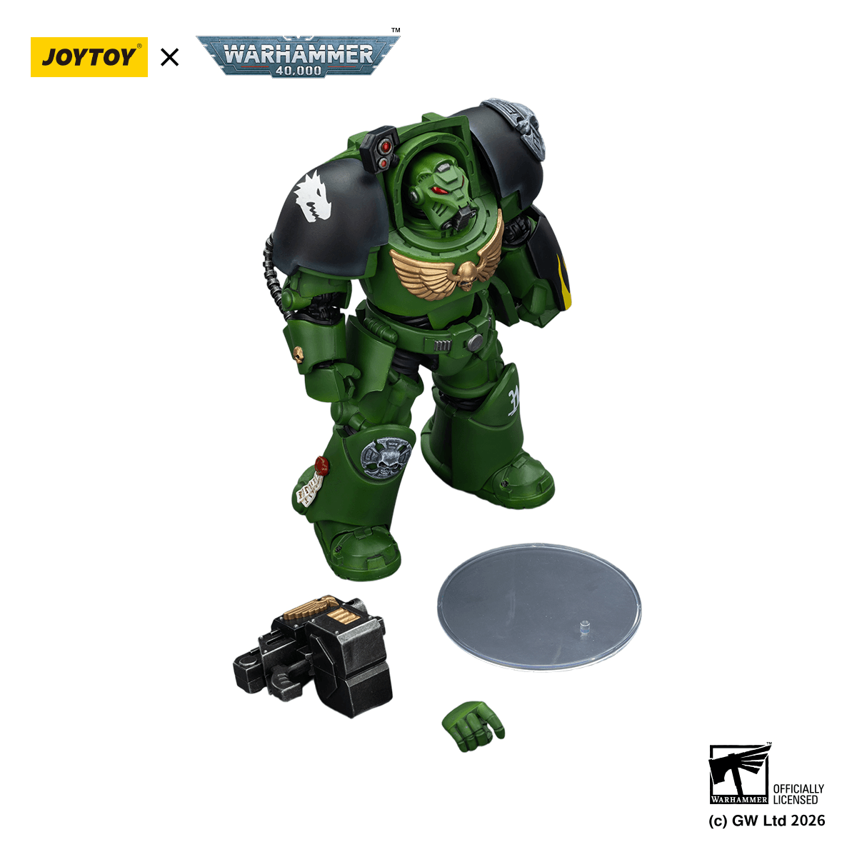 Salamanders Terminator 2 with Power Fist and Storm Bolter | 6927054403226