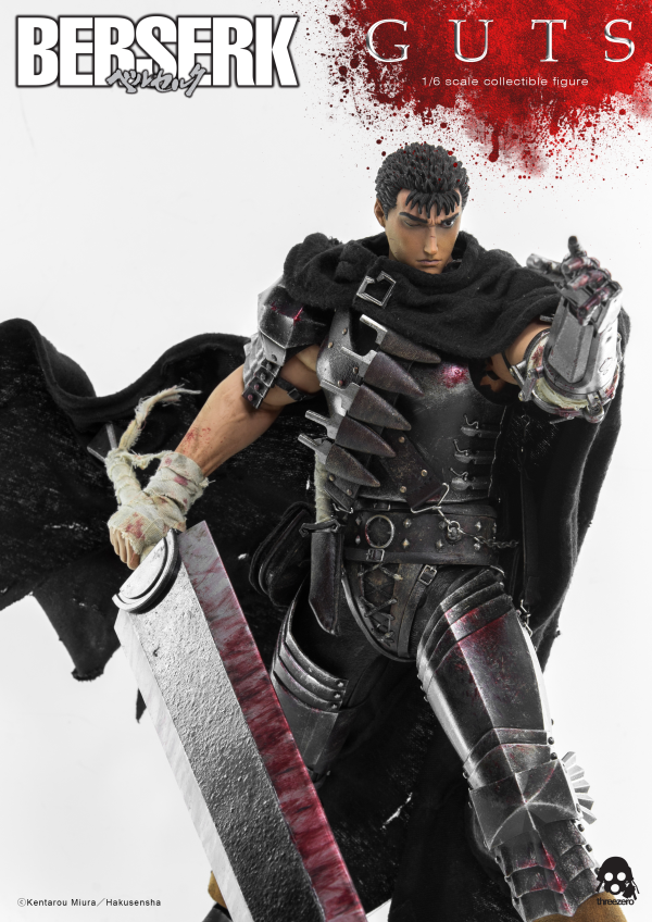 threezero BERSERK - Guts (Black Swordsman)(4897056200425)(4897056200425)