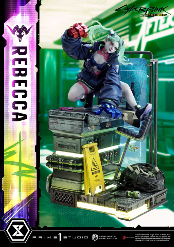 Prime 1 Studio  Real Elite Masterline Cyberpunk: Edgerunners Rebecca Deluxe Version(4582647121578)