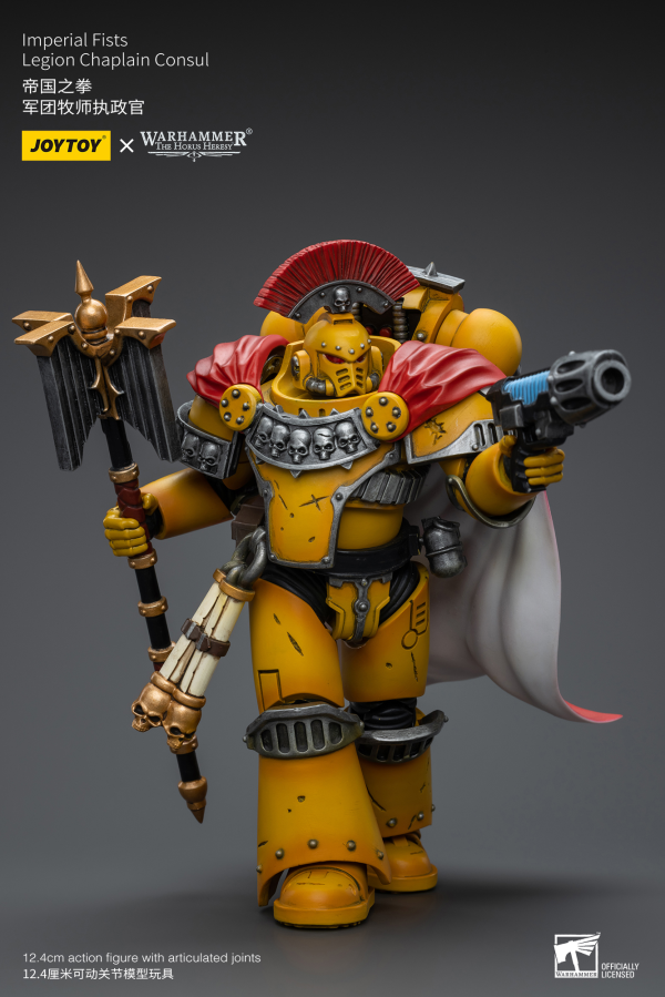 Joy Toy Imperial Fists Legion Chaplain Consul(6973130379039)(6973130379039)