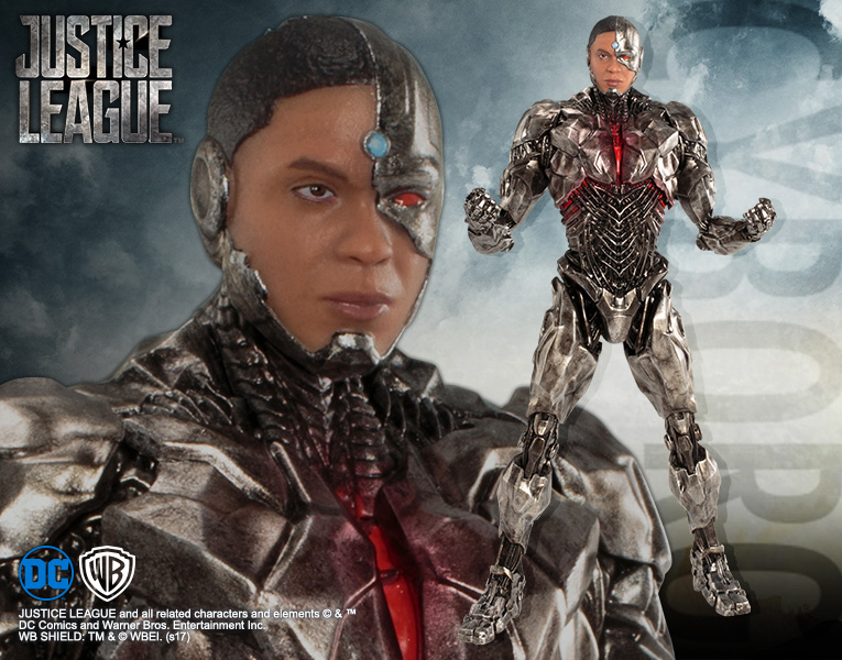 JUSTICE LEAGUE MOVIE CYBORG ARTFX+ STATUE | 4934054903658