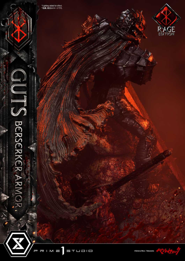 Prime 1 Studio Ultimate Premium Masterline Berserk Guts, Berserker Armor Rage Edition Deluxe Version(4582535948577)(4582535948577)