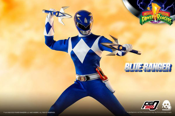 Three Zero Mighty Morphin Power Rangers - FigZero 1/6 Blue Ranger | 4897056203174