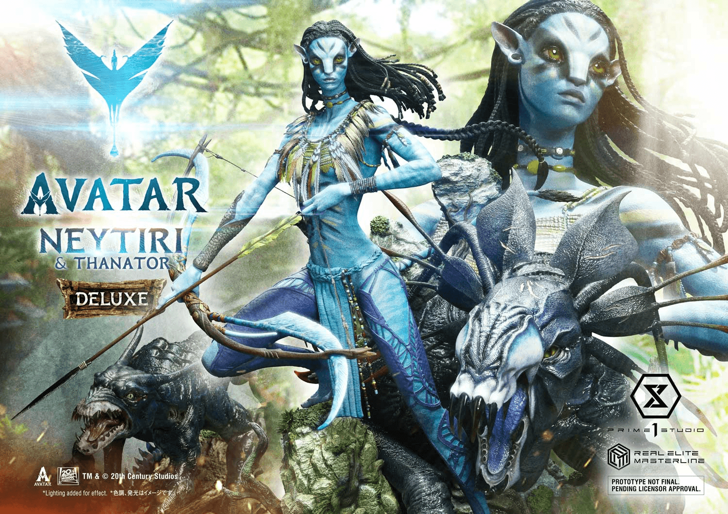  Real Elite Masterline Avatar (Film) Neytiri &amp; Thanator Avatar Legacy Collection DX Bonus Version | 4582647123305