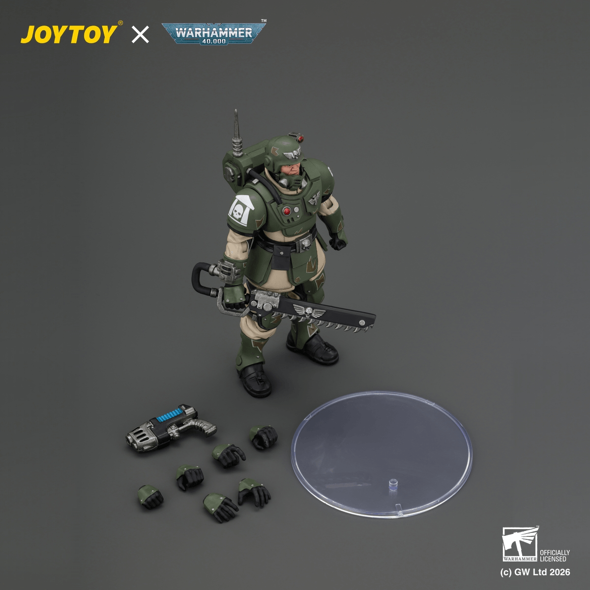 Astra Militarum Kasrkin 1 with Chainsword and Plasma Pistol