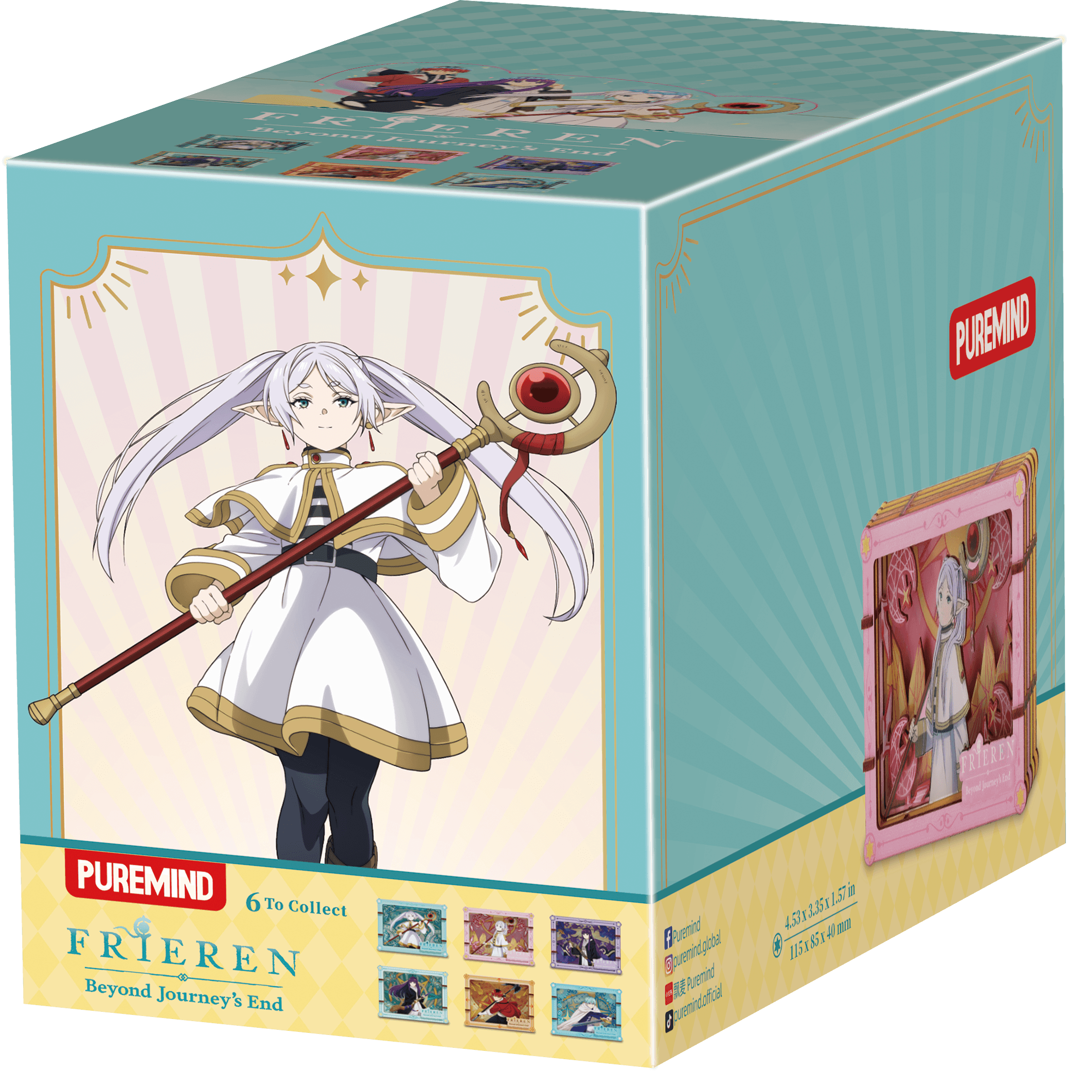 Frieren Wooden Gallery - The Chapter of Magic - S (6 units/set) (Box of 6)