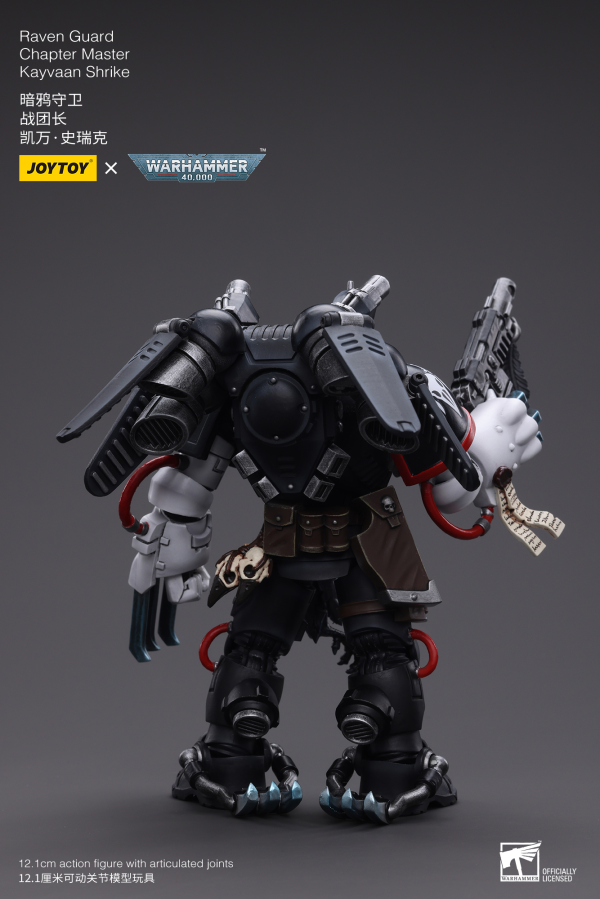 Joy Toy Raven Guard Chapter Master Kayvaan Shrike(6973130376427)(6973130376427)