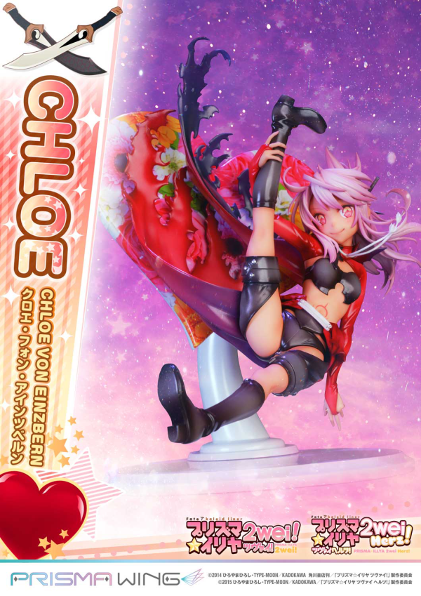 P Studio PRISMA WING Fate/kaleid liner Prisma Illya Chloe von Einzbern 1/7 Scale Pre-Painted Figure(4580708041322)(4580708041322)