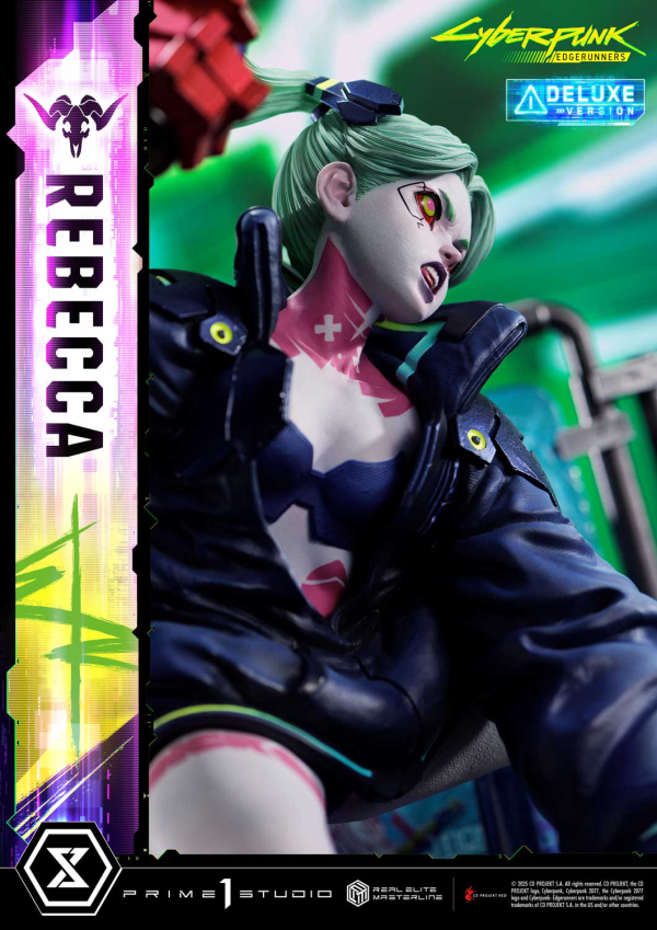 Prime 1 Studio  Real Elite Masterline Cyberpunk: Edgerunners Rebecca Deluxe Version(4582647121578)