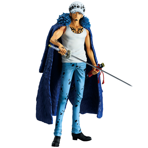 BANDAI Trafalgar.Law (The Unbreakable Law) One Piece, Masterlise Ichibansho Figure | 4573102689528
