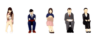 (Rerelease) 1/80 Scale super minifigure series3 That Day's Office Worker Set - Release Date: 08/2026 | 4582362383046