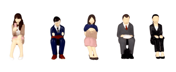 (Rerelease) 1/80 Scale super minifigure series3 That Day's Office Worker Set - Release Date: 08/2026 | 4582362383046