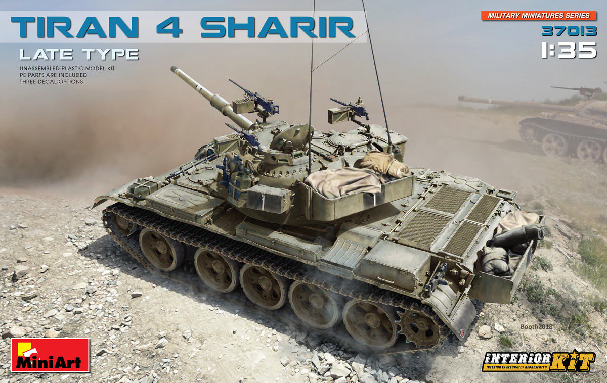 MiniArt 1/35 Tiran 4 Sharir Late Type. Interior Kit | 4820183311689