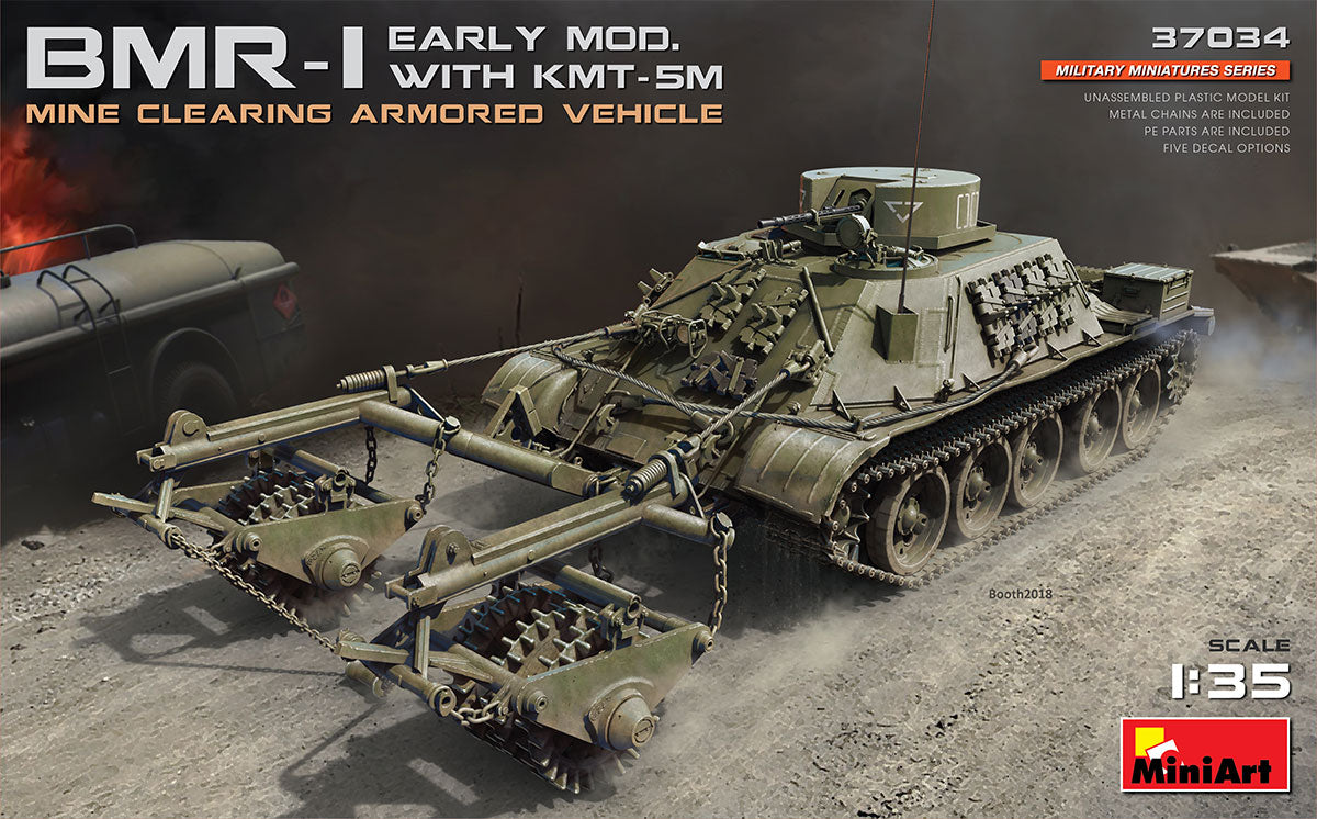 MiniArt BMR-1 Early Mod. with KMT-5M (1/35) | 4820183311979
