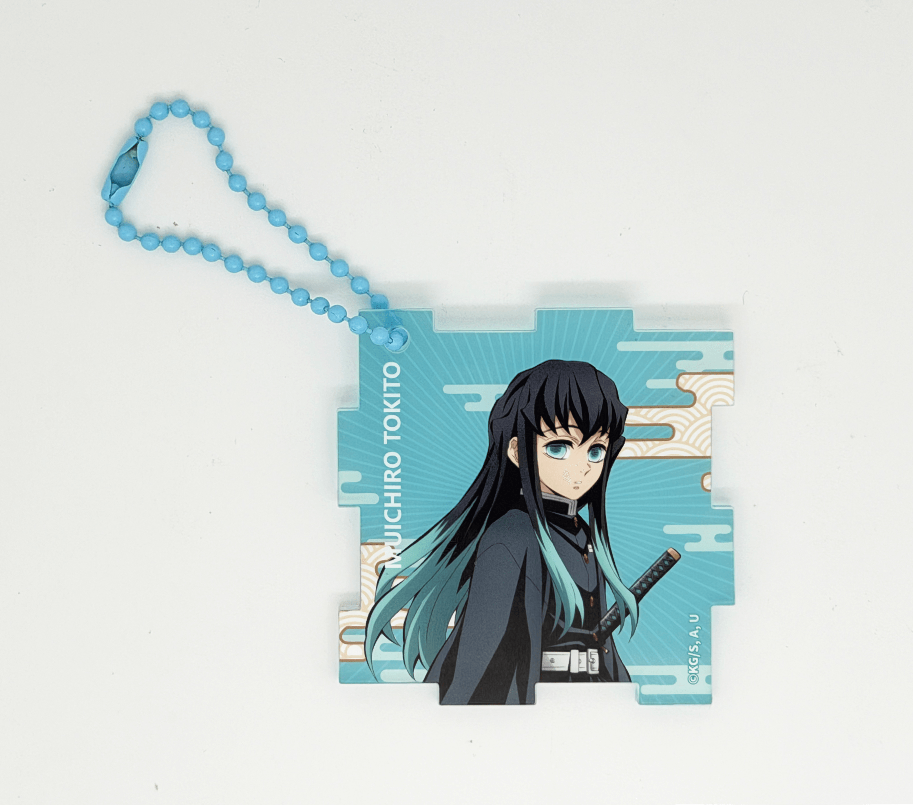 Demon Slayer - Stained Glass Effect Puzzle Charm (Box of 8)