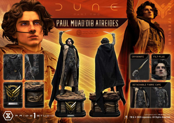 Prime 1 Studio Real Elite Masterline Dune: Part Two (Film) Paul Atreides(4582647120571)(4582647120571)