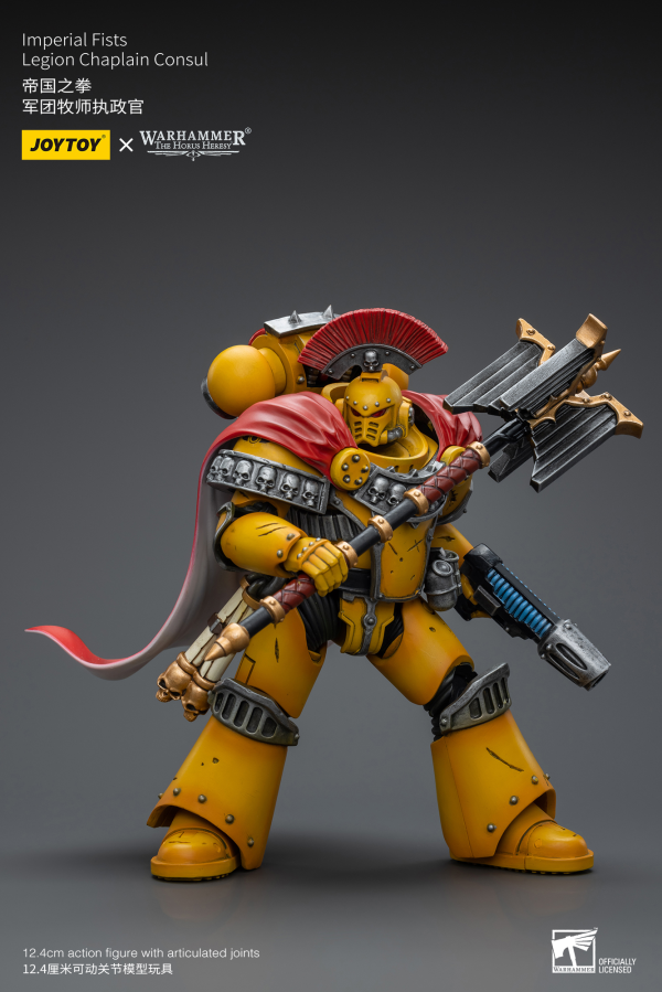Joy Toy Imperial Fists Legion Chaplain Consul(6973130379039)(6973130379039)