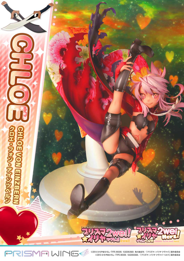 P Studio PRISMA WING Fate/kaleid liner Prisma Illya Chloe von Einzbern 1/7 Scale Pre-Painted Figure(4580708041322)(4580708041322)
