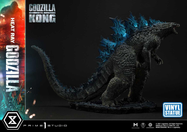 Prime 1 Studio Ultimate Diorama Masterline Godzilla vs Kong (Film) Heat Ray Godzilla Vinyl Statue(4580708037981)(4580708037981)