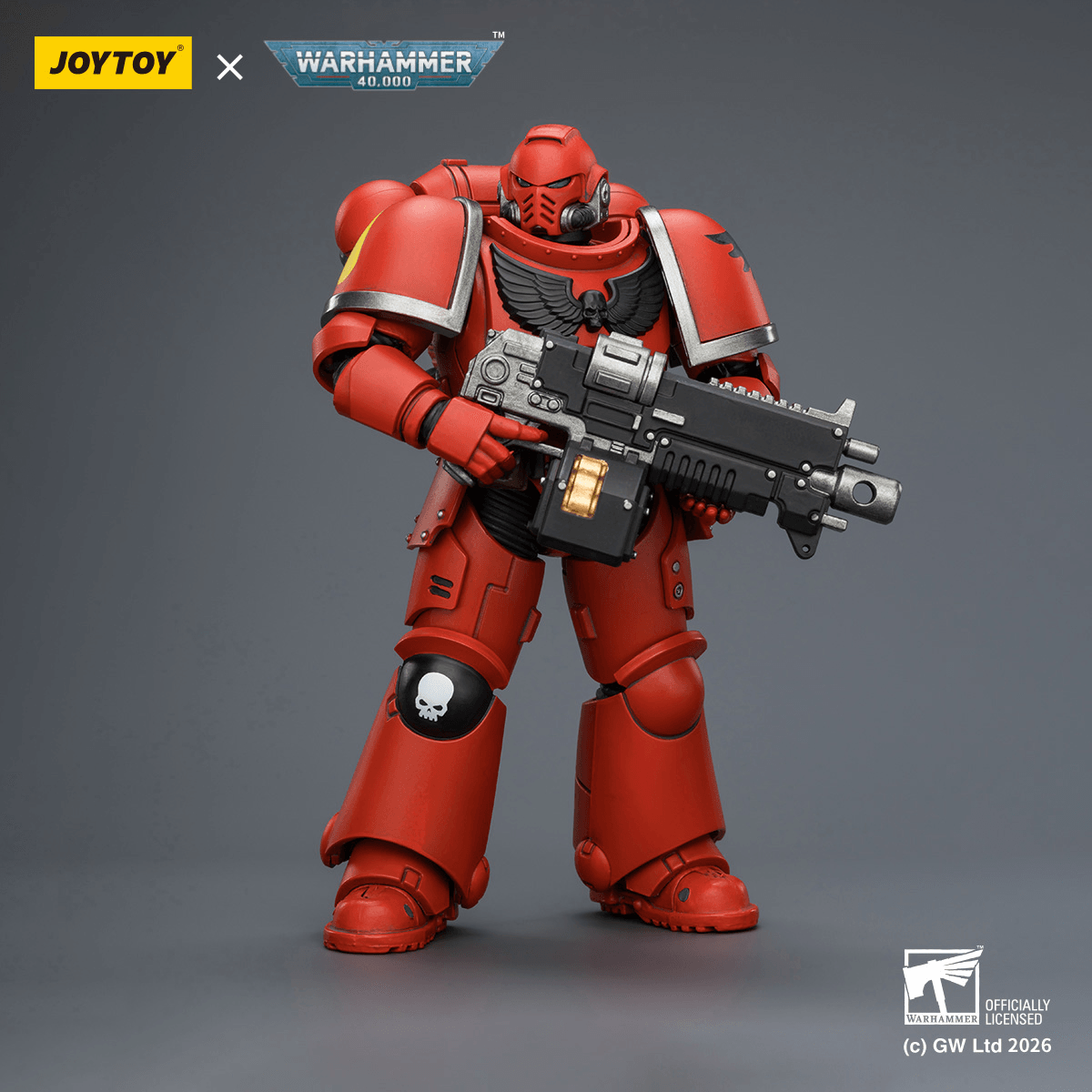 Blood Angels Intercessor with Bolt Rifle, Bolt Pistol and Chainsword | 6927054403820