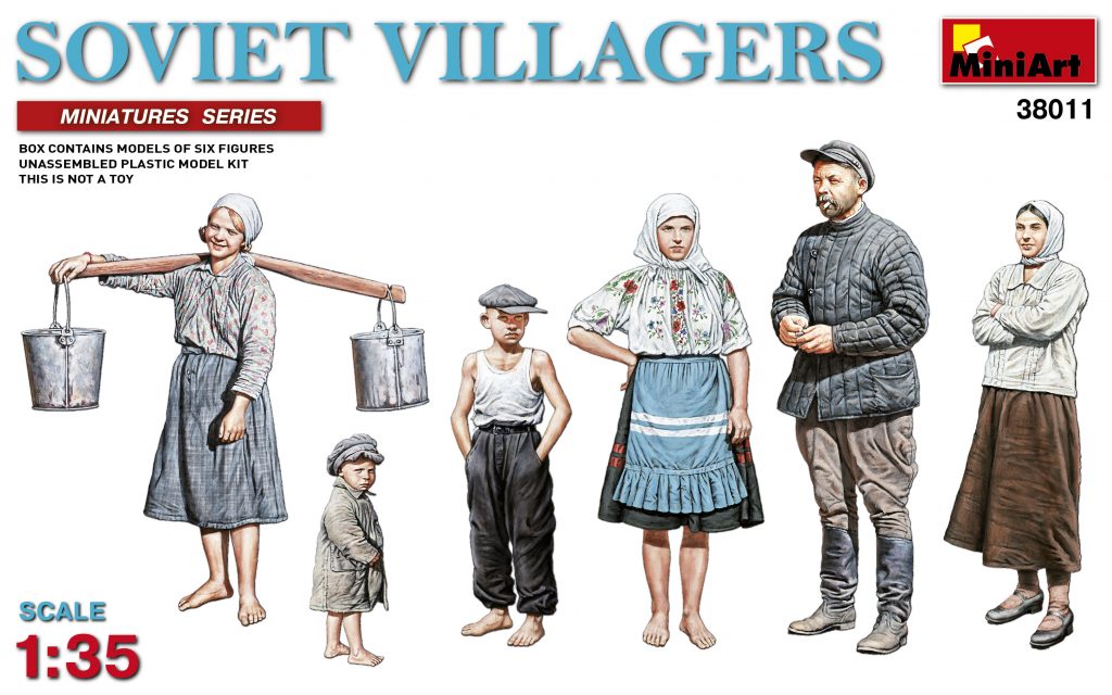 MiniArt 1/35 Soviet Villagers | 4820183310873
