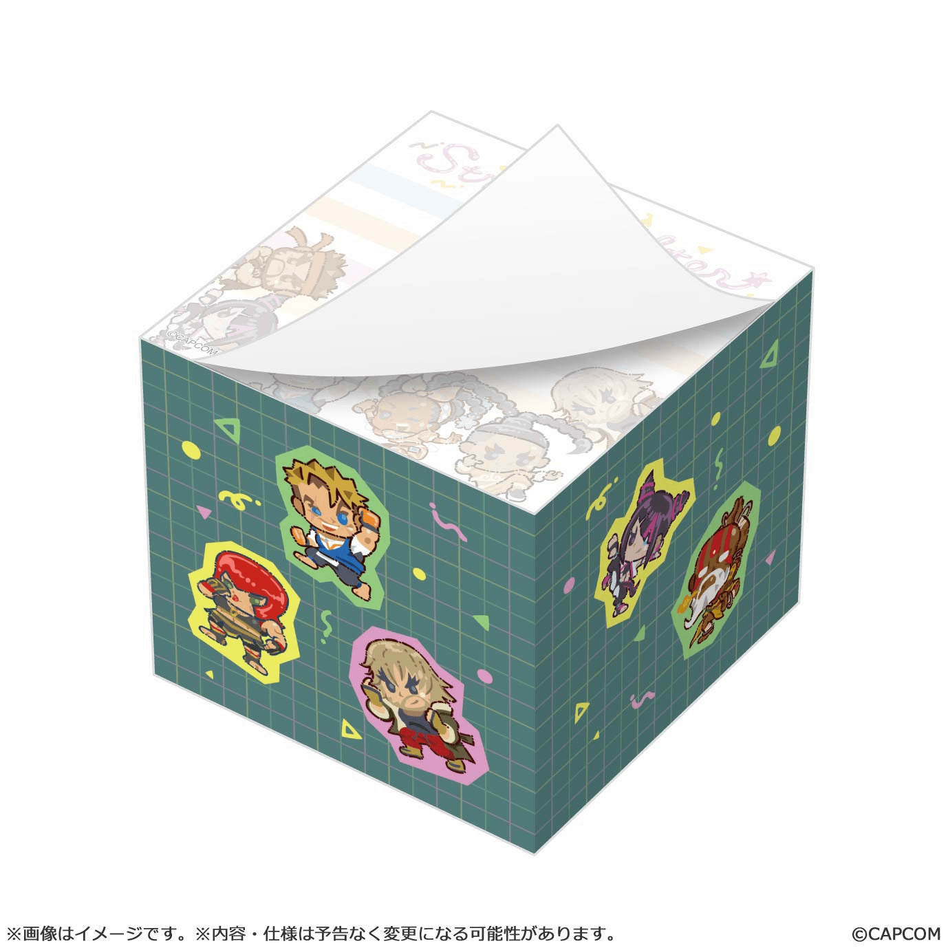 Street Fighter 6 Memo block CHIBI STYLE | 4976219139601