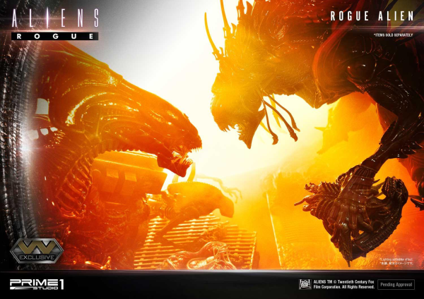 Prime 1 Studio Premium Masterline Aliens (Comics) Rogue Alien Battle Diorama EX Version(4582535944852)(4582535944852)