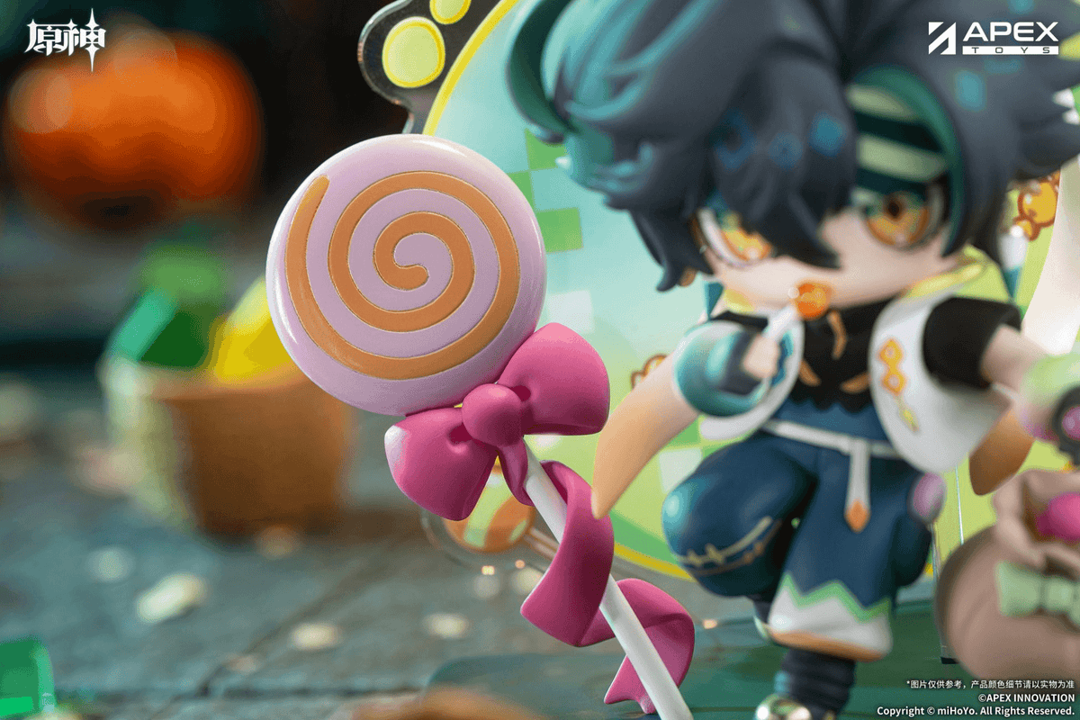 [GENSHIN IMPACT] Twilight Whimsy Series Kinich Chibi Painted Figure w BONUS