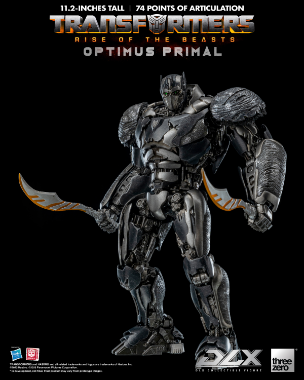 Three Zero Transformers: Rise of the Beasts - DLX Optimus Primal | 4895250808294