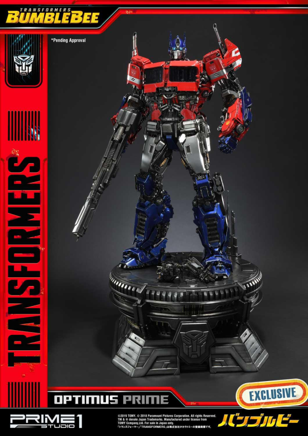 Prime 1 Studio Museum Masterline Transformers: Bumblebee (Film) Optimus Prime Cybertron Edition EX Version(4562471909016)(4562471909016)