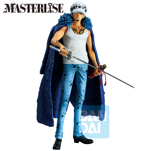 BANDAI Trafalgar.Law (The Unbreakable Law) One Piece, Masterlise Ichibansho Figure | 4573102689528