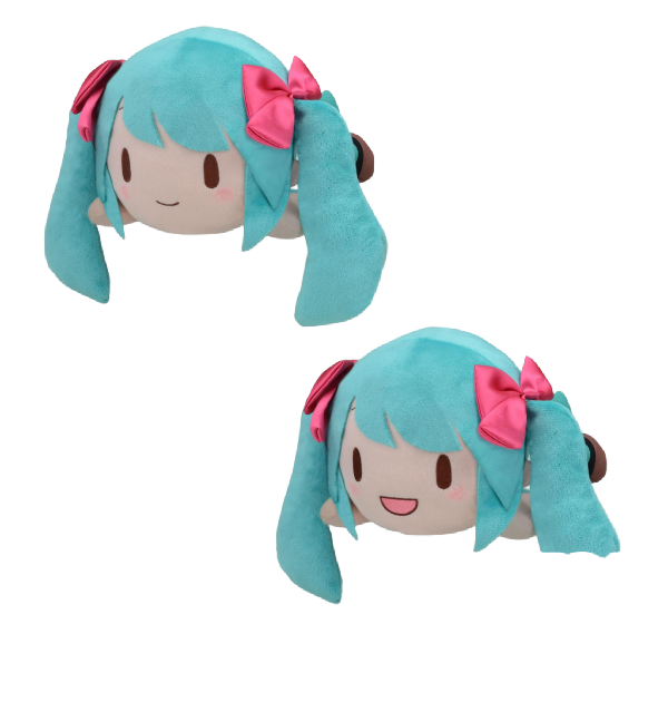 SEGA Fuwapetit NESOBERI (Lay-Down) "Hatsune Miku" Series M Plush "Hatsune Miku 16th Anniversary" | 4580779532972