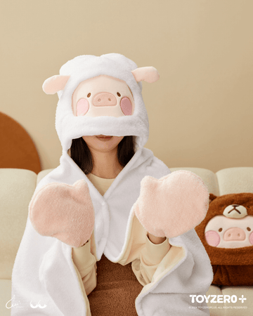 LuLu the Piggy Costume Series - Blanket with Hat (Sheep) | 781005758744