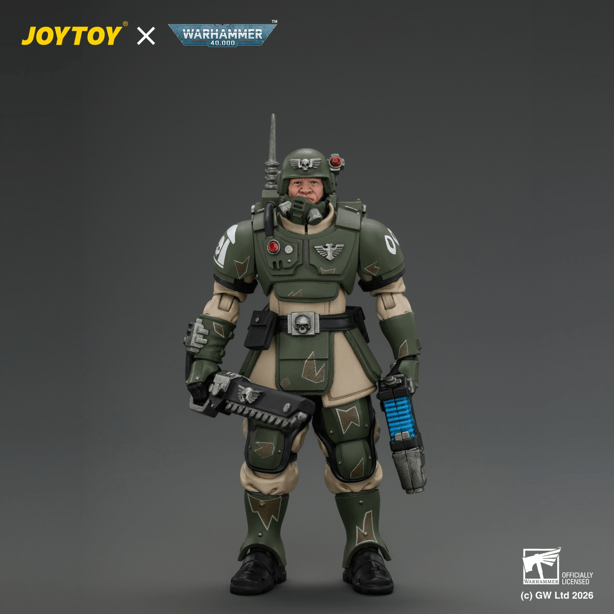 Astra Militarum Kasrkin 1 with Chainsword and Plasma Pistol