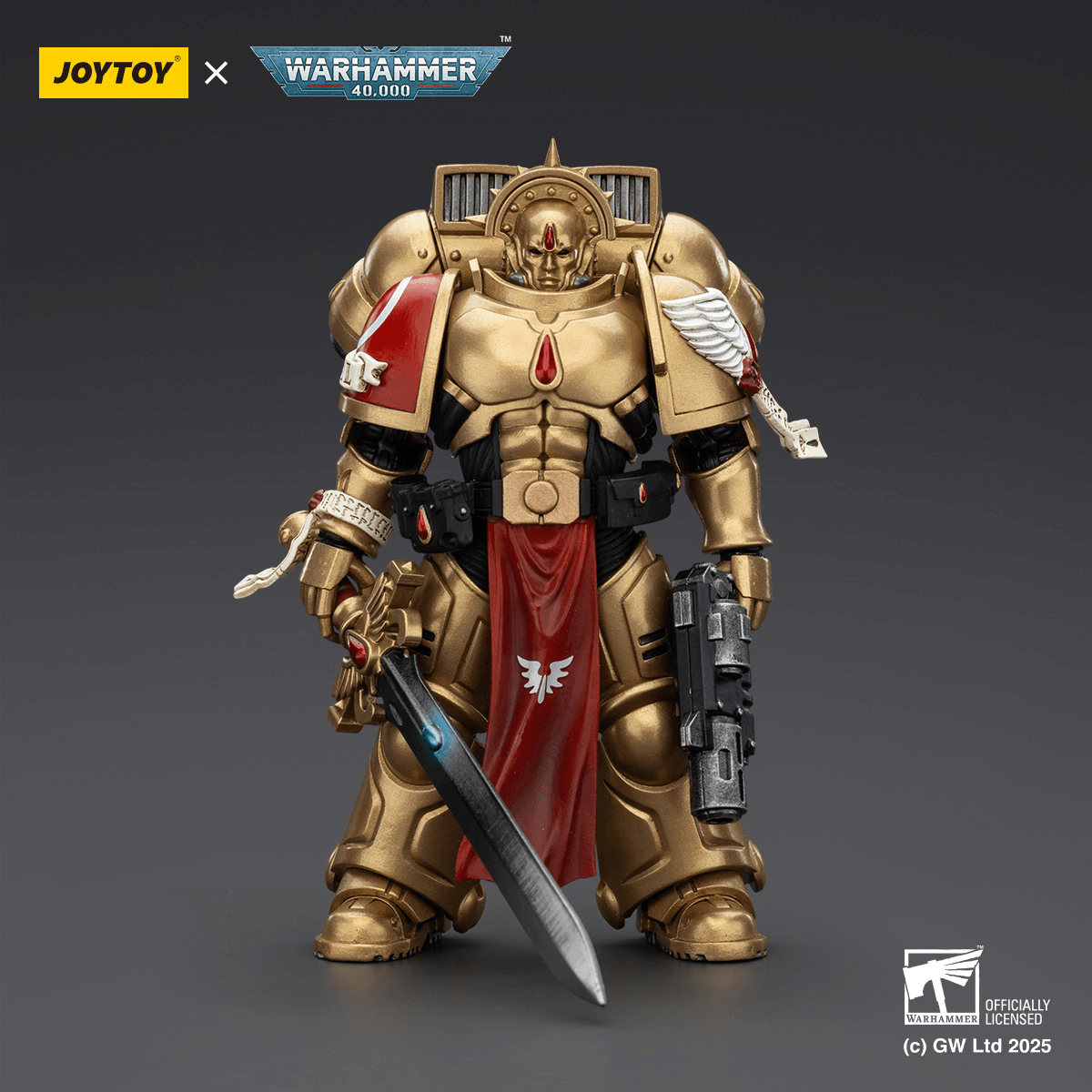 Blood Angels Sanguinary Guard 1 with Inferno Pistol and Encarmine Blade | 6927054401840