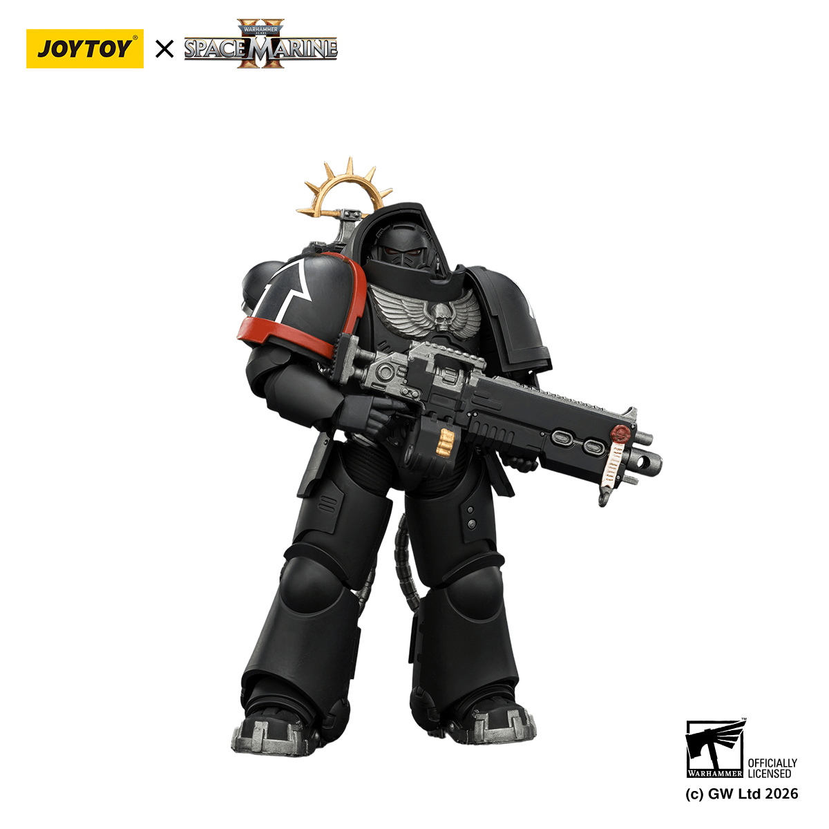 Game Edition Raven Guard Heavy Intercessor with Heavy Bolt Rifle and Bolt Pistol | 6927054403707