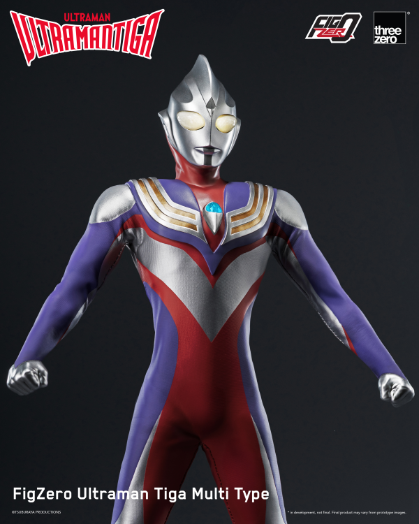 threezero FigZero Ultraman Tiga Multi Type | 4895250817746