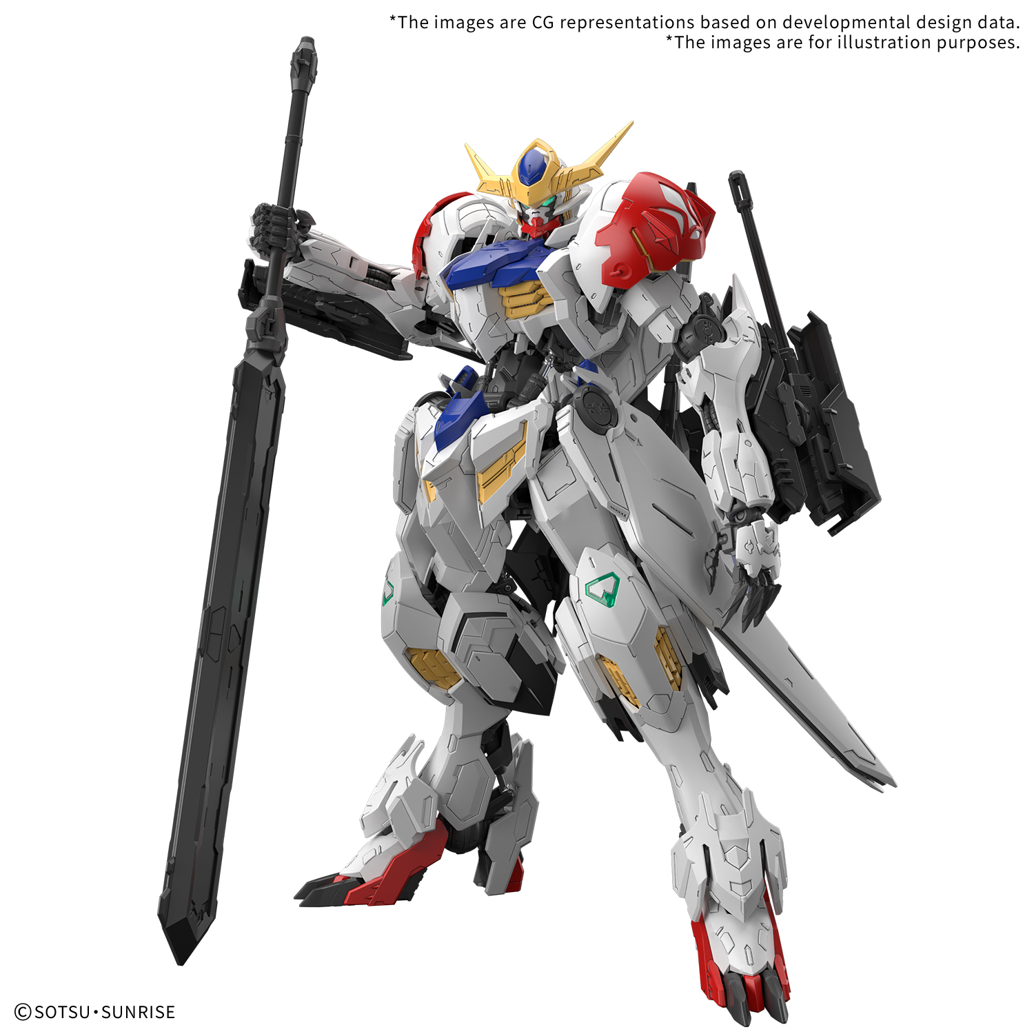 (PRE-ORDER) MG 1/100 GUNDAM BARBATOS LUPUS