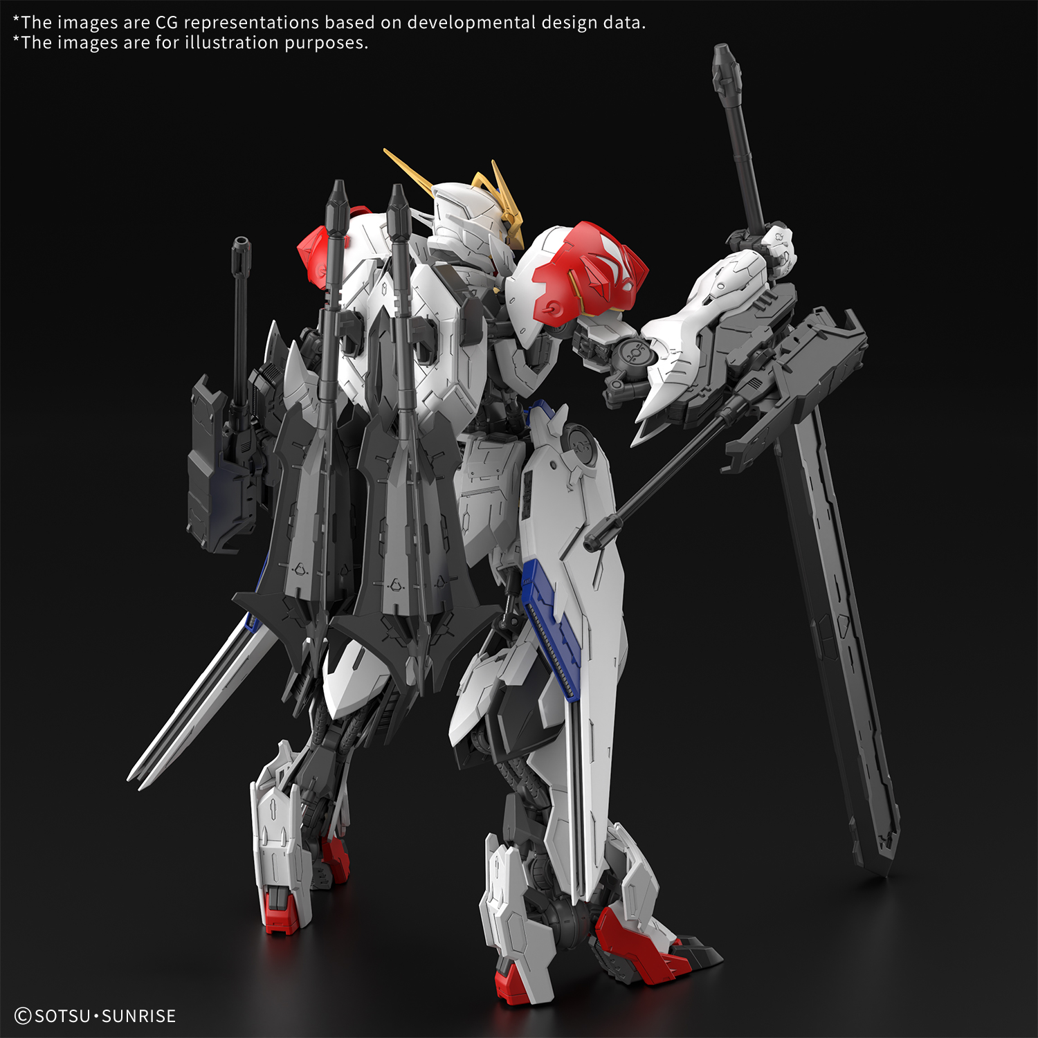 (PRE-ORDER) MG 1/100 GUNDAM BARBATOS LUPUS