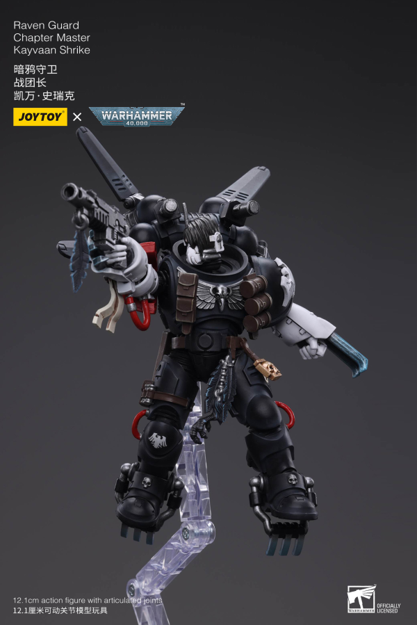 Joy Toy Raven Guard Chapter Master Kayvaan Shrike(6973130376427)(6973130376427)